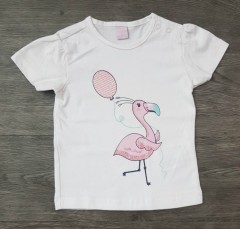 Girls T-Shirt (WHITE) (FM) (6 Months to 2 Years)