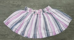 PALOMJNO Girls Cotton Skirt (WHITE) (2 to 8 Years)