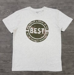 FOX Boys T-Shirt (GREY) (12 Years)