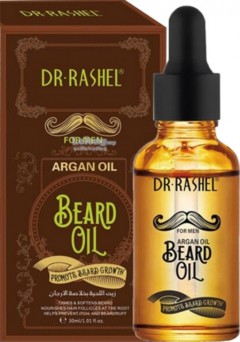 DR RASHEL 30 ml Argan Oil Vitamin E Hair Growth Men Beard Oil(MOS)