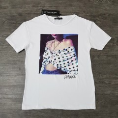 H&B WITH LOVE Ladies Turkey T-Shirt  (WHITE) (S - M - L)