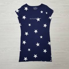 MADE TO DREAM Ladies Long T-Shirt (NAVY) (8 to 22)