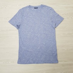 THE BASICS Mens T-Shirt (BLUE) (S - M - L - XL - XXL)