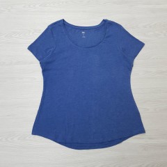 DIP Ladies T-Shirt (BLUE) (M - L)