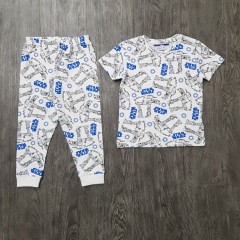 NEXT Boys 2 Pcs Pyjama Set (WHITE) (2 to 8 Years)