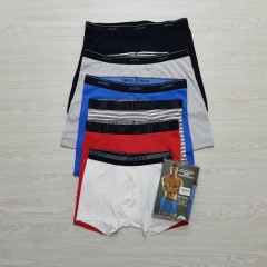 JOCKEYSPORT  3 Pac  Mens Boxer Shorts Pack (RANDOM COLOR) (S - M - L - XL - XXL)