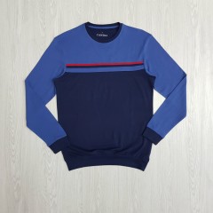 CANDA  Mens  Sleeved Shirt (NAVY - BLUE) (S - M - L - XL)