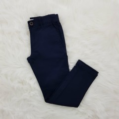 TAPERED FIT Mens Twill Pants (NAVY) (26 to 42 EUR)