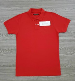 STAY TRUE Mens Polo Shirt (RED) (M - L - XL)