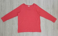 JANINA Ladies Long Sleeved Shirt (RED) (46 to 58 EUR)