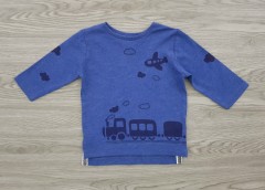 NEXT Boys Long Sleeved Shirt (BLUE) (3 Months to 7 years)