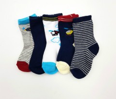 BAROTTI Boys Socks 5 Pcs Pack (RANDOM COLOR) (6 to 12 Month)
