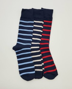 BAROTTI Mens Socks 3 Pcs Pack (RANDOM COLOR) (FREE SIZE)