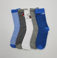 BAROTTI Boys Socks 5 Pcs Pack (AS PHOTO) (9 to 11 Years)