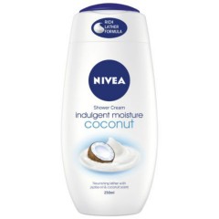 NIVEA Indulgent Moisture Coconut Shower Cream 250ml (MOS)(CARGO)