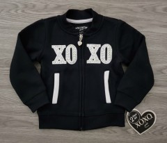 XOXO Girls Sweatshirt (BLACK) (2 to 4 Years)