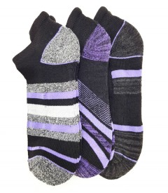 FITTER FIT FOR ME Ladies Socks 3 Pcs Pack (BLACK) (FREE SIZE)