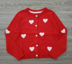 NORMAL Girls CARDIGAN (RED) (3 to 7 Years)