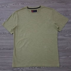 GLOBE TROTTER Mens T-Shirt (GREEN) (S - M - L - XL - XXL)