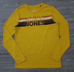JACK AND JONES Boys Long Sleeved Shirt (YELLOW) (10 to 14 Years)