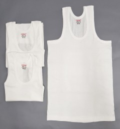 COMFORT AUTHENTIC Mens Vest 3 Pce Set (WHITE) ( M - XL - XXL)