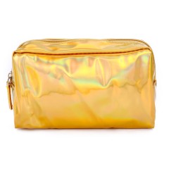 Makeup Bag (GOLD) (OS)