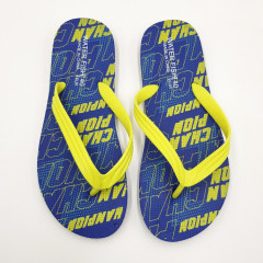 Mens Slippers ( BLUE - YELLOW) (40 to 45)
