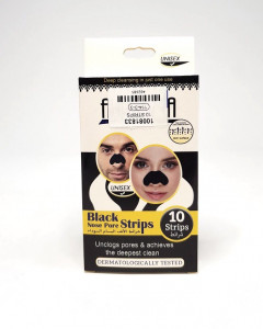 10 Pcs In Pack Black Nose Pore Strips