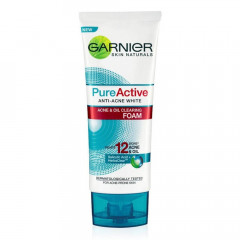 Pure Active Anti-Acne White, Acne & Oil Clearing Facial Foam