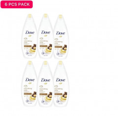 Live Selling 6 Pcs Bundle Dove Nourishing Care Argan Oil sprchovy gel 500ml (CARGO)