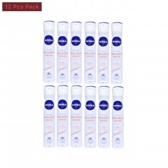 Live Selling 12 Pcs Bundle Deodorant Nivea Sensation Satinee Pour Femme 200ML (Cargo)