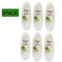 Live Selling 6 Pcs Bundle Dove Invisible Care AwKENING Ritual Floral Touch Roll On Deodorant 50ml (Cargo)