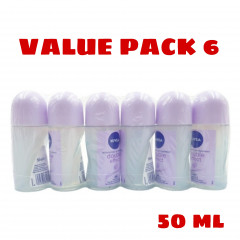 Live Selling 6 Pcs Bundle Nivea Double Effect Anti-Perspirant Roll-On 50 ml (Cargo)