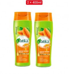 Live Selling 2 Pcs Bundle Vatika Nourish Treatment Shampoo 400ml (Cargo)