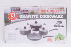 CHU GONG FU 13 Piece Grantite Cookwear